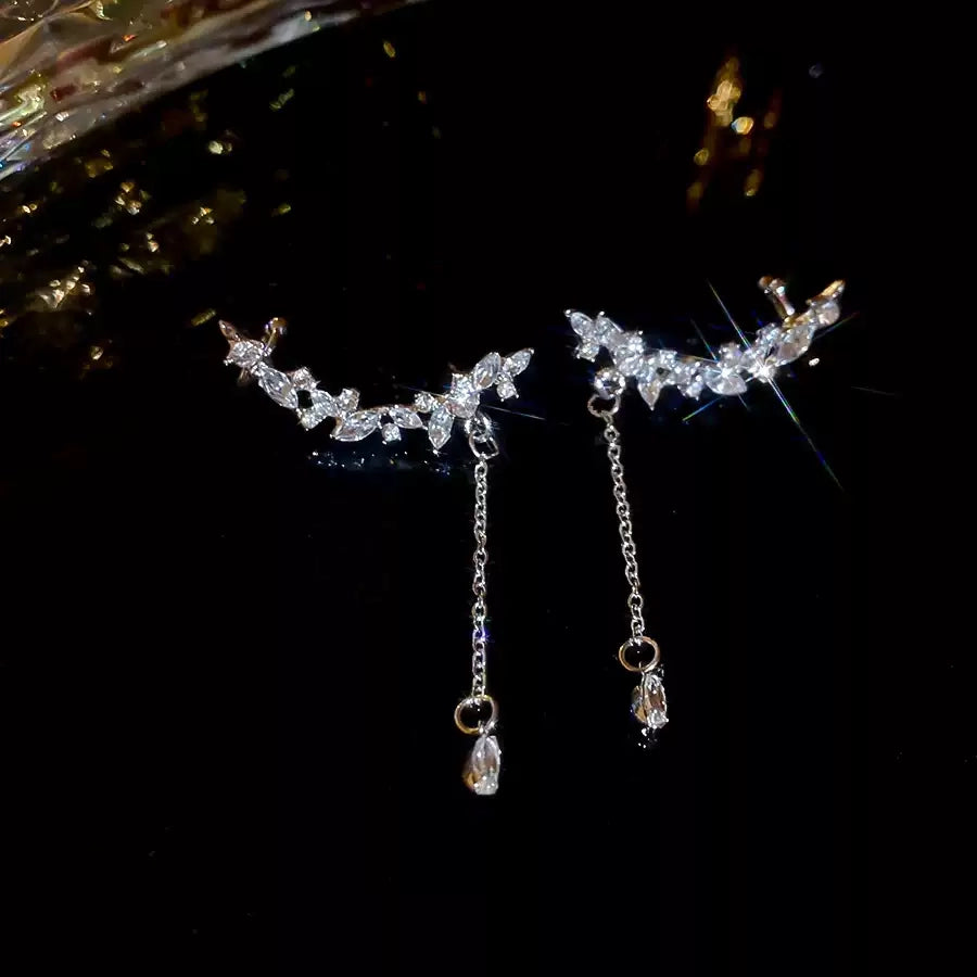 Velora Crystal Trail Earrings