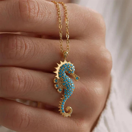 Marina - Elegant Seahorse Necklace