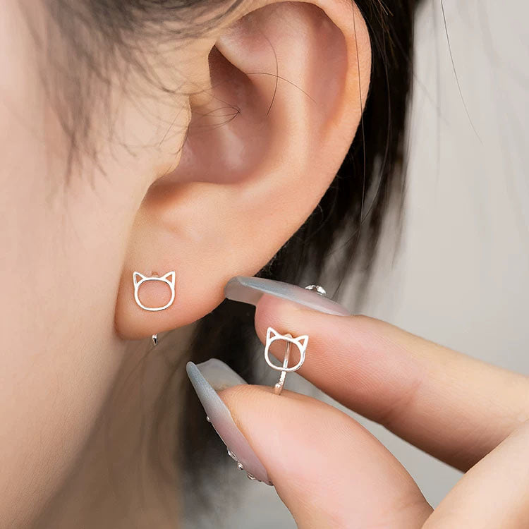 LunaCat Stud Earrings