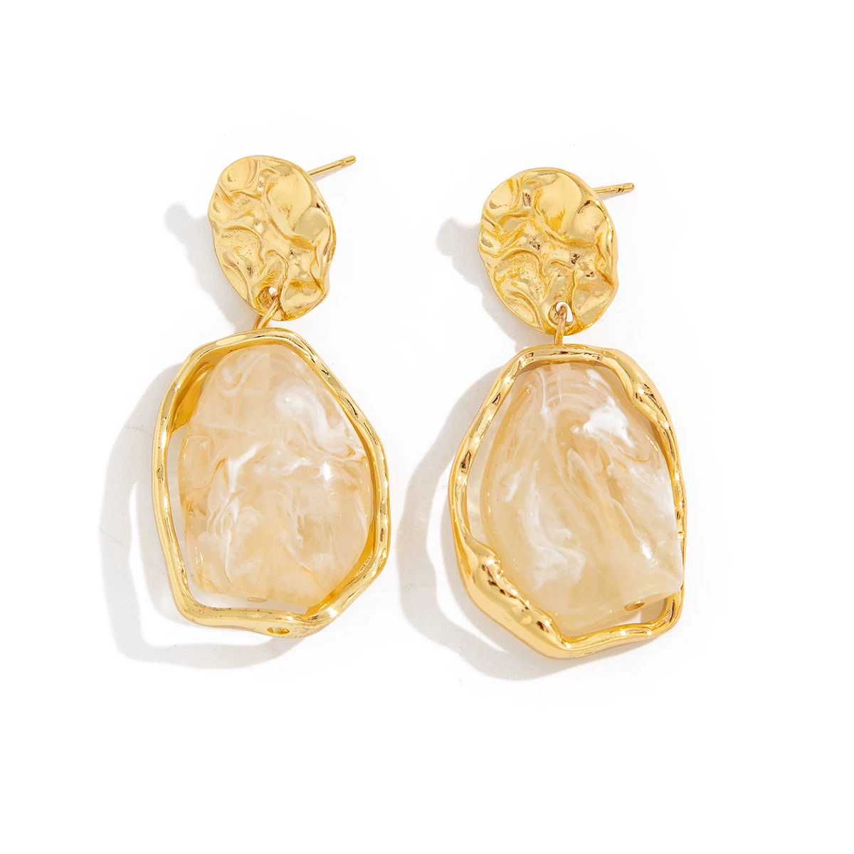 Aurora Stone Drop Earrings