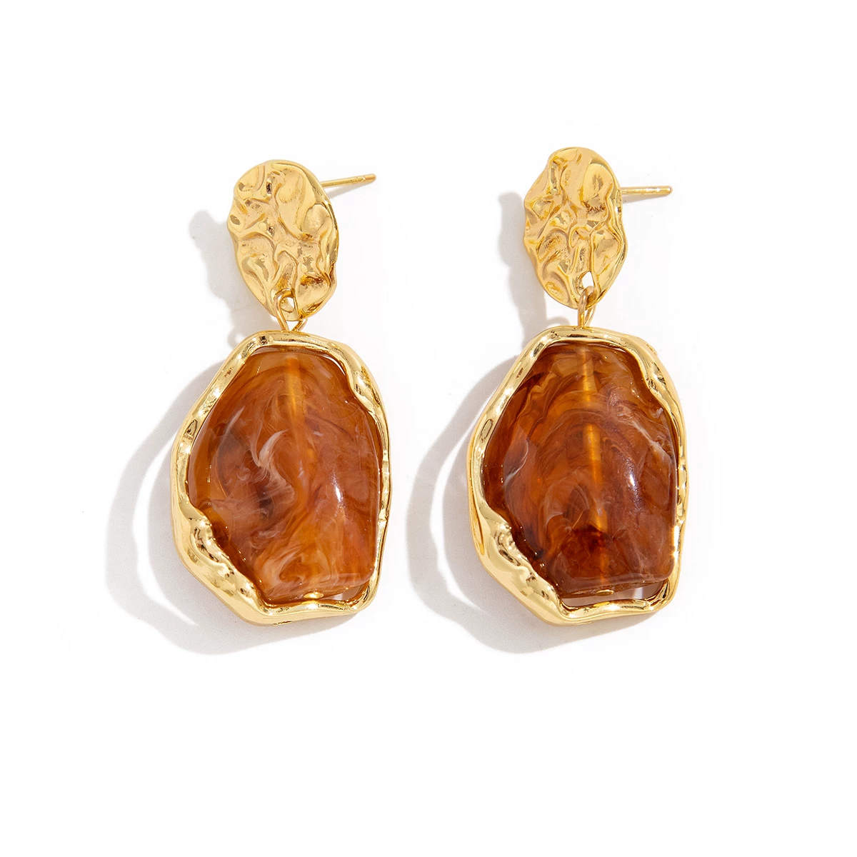 Aurora Stone Drop Earrings