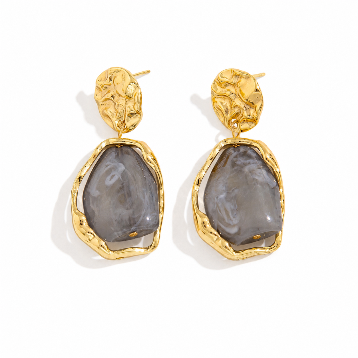 Aurora Stone Drop Earrings