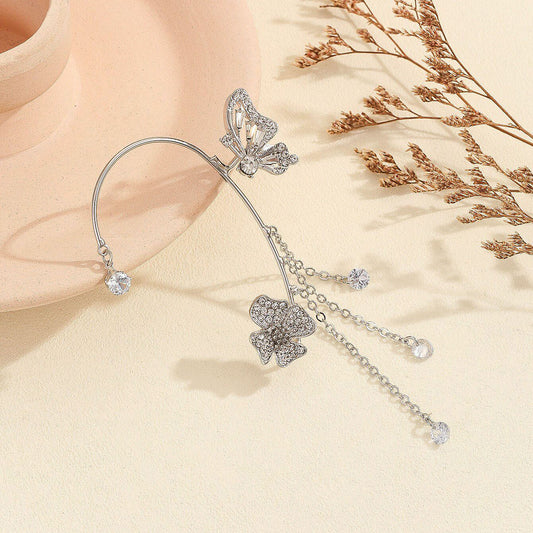 Elara Butterfly Ear Cuffs