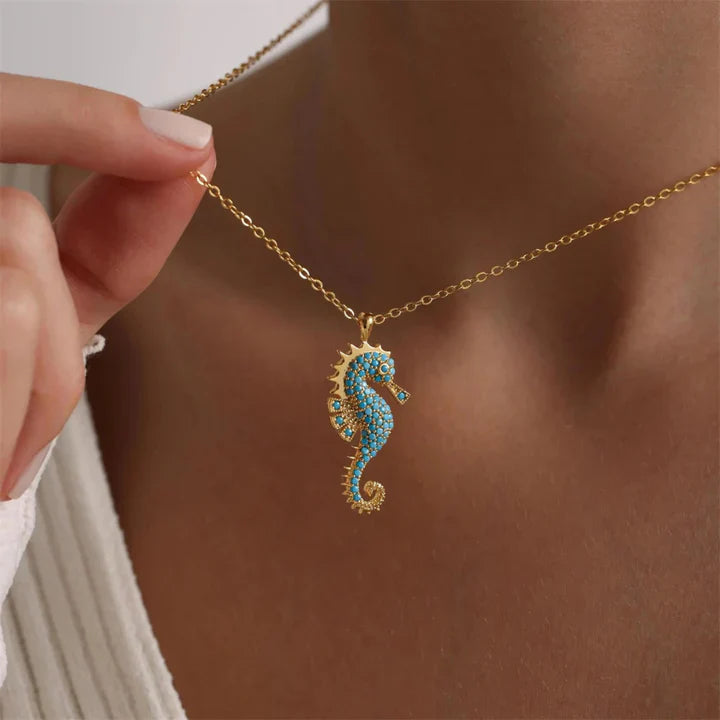 Marina - Elegant Seahorse Necklace