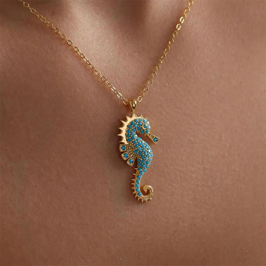 Marina - Elegant Seahorse Necklace