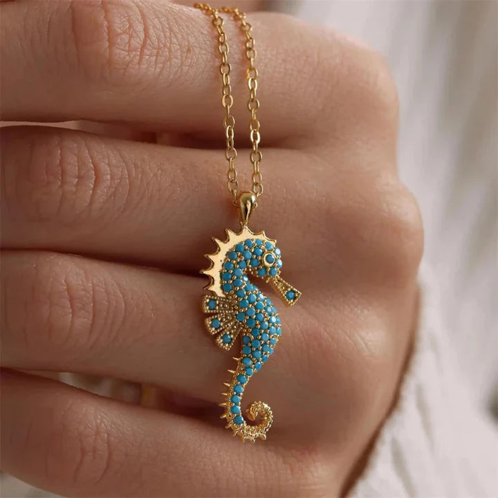 Marina - Elegant Seahorse Necklace