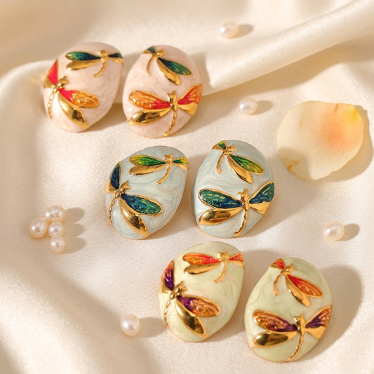 Odonata Stud Earrings